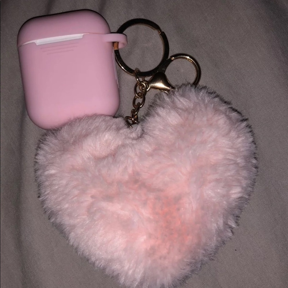 cute airpods keychain case
